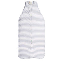 Woolbabe 3 Seasons Front Zip Merino/Organic Cotton Sleeping Bag | Pebble
