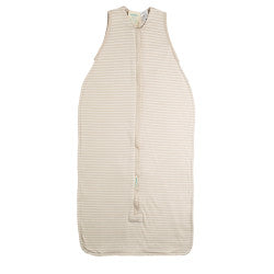 Woolbabe 3 Seasons Front Zip Merino/Organic Cotton Sleeping Bag | Dune